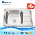 Stainless steel malaysia freestanding kitchen sink 100 X 50cm with single drainboard